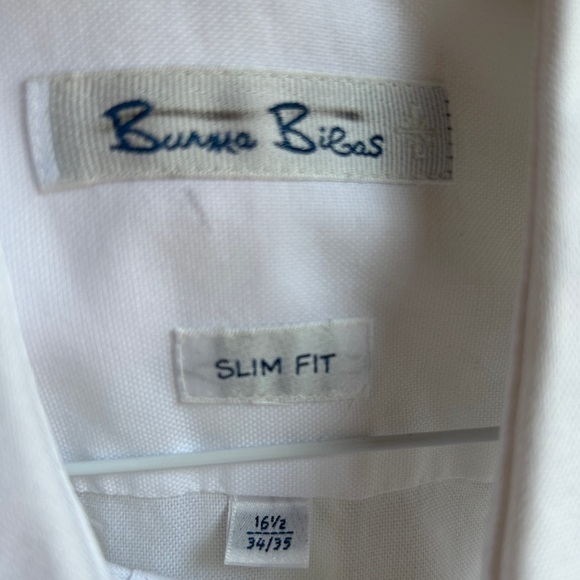 White button Down dress shirt by Burma Bibas - Picture 2 of 6